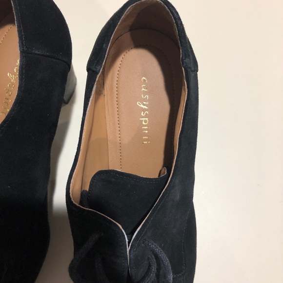 Easy Spirit Black suede oxfords! - Picture 5 of 6